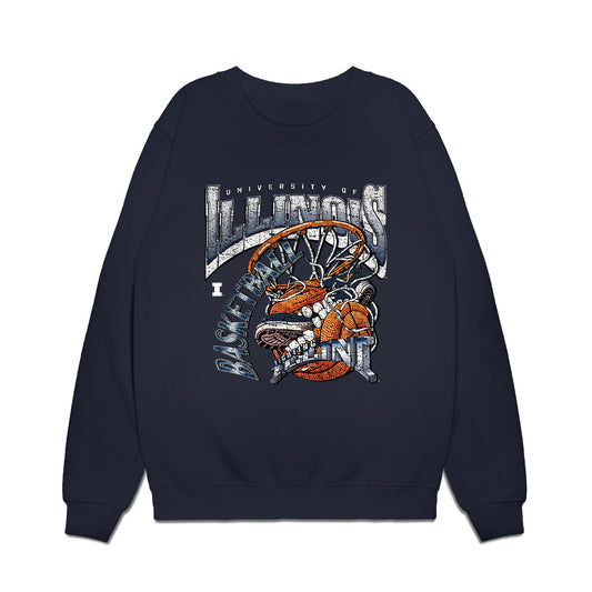 Illinois - NCAA Women's Basketball : Lana Brenjo - Vintage Shersey Premium Crewneck Sweatshirt-0