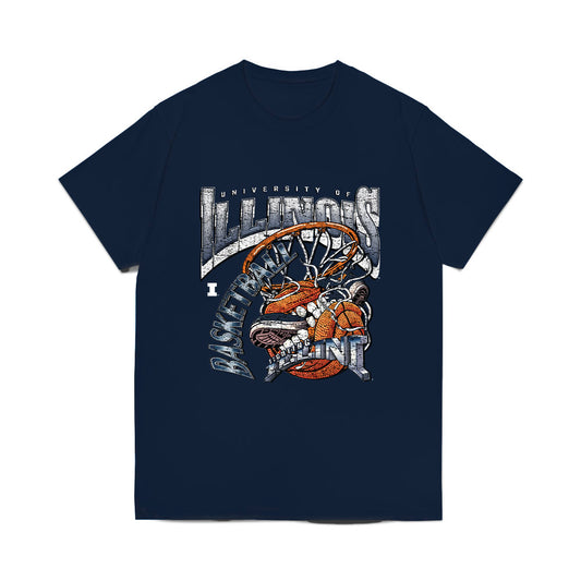 Illinois - NCAA Women's Basketball : Morgan Baptist - Vintage Shersey Comfort Colors T-Shirt-0
