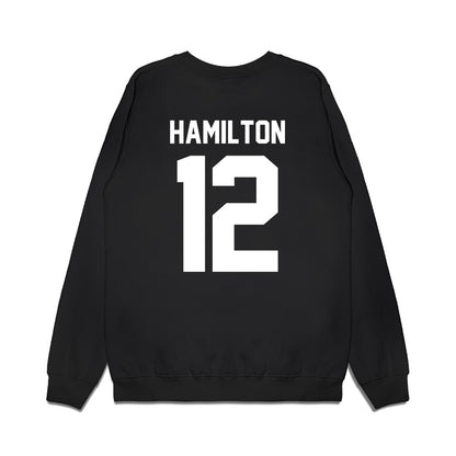 Houston - NCAA Women's Basketball : Kaelyn Hamilton - Vintage Cougars Premium Crewneck Sweatshirt-1