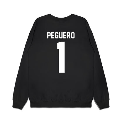 Houston - NCAA Women's Basketball : Briana Peguero - Vintage Cougars Premium Crewneck Sweatshirt-1