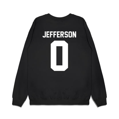 Houston - NCAA Men's Basketball : Kordelius Jefferson - Vintage Cougars Premium Crewneck Sweatshirt-1