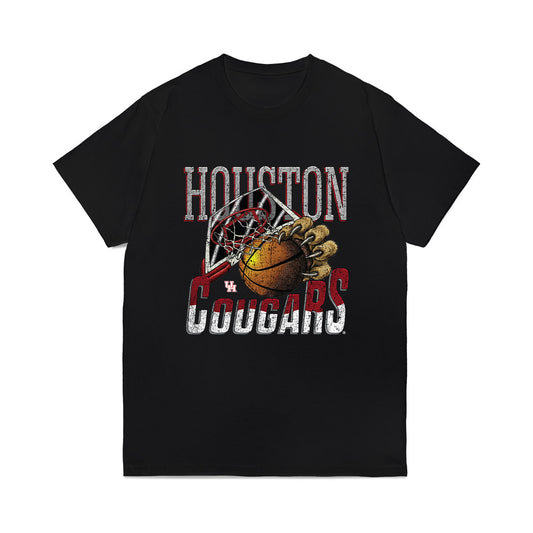 Houston - NCAA Men's Basketball : Chris Cenac Jr. - Vintage Cougars Comfort Colors T-Shirt-0
