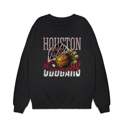 Houston - NCAA Women's Basketball : Raegan Mccowan - Vintage Cougars Premium Crewneck Sweatshirt-0