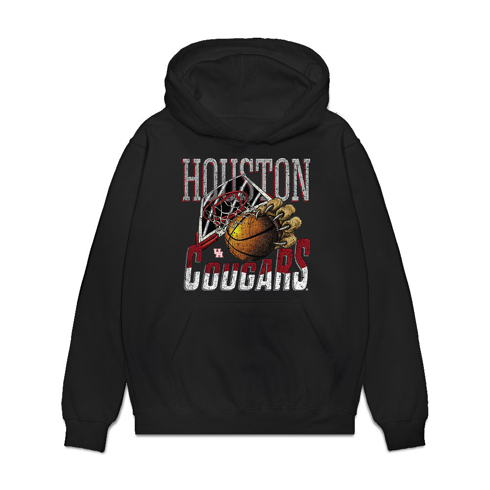 Houston - NCAA Women's Basketball : Raegan Mccowan - Vintage Cougars Premium Hooded Sweatshirt-0