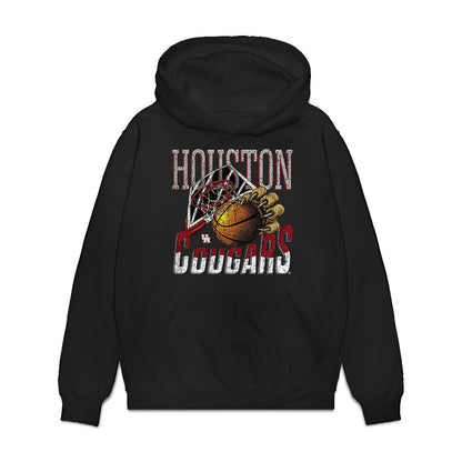 Houston - NCAA Women's Basketball : Raegan Mccowan - Vintage Cougars Premium Hooded Sweatshirt-0