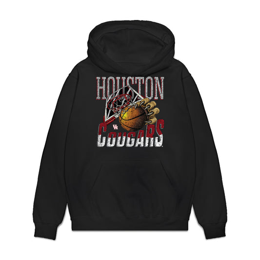 Houston - NCAA Women's Basketball : Summer Bostock - Vintage Cougars Premium Hooded Sweatshirt-0