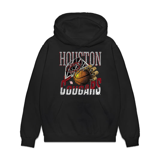 Houston - NCAA Women's Basketball : Madison Carlton - Vintage Cougars Premium Hooded Sweatshirt-0