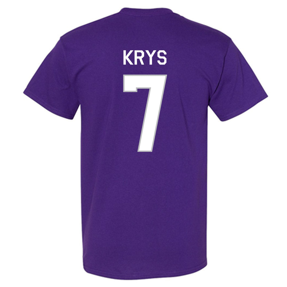 Northwestern - NCAA Women's Field Hockey : Aerin Krys - NCAA® 2025 National Champions T-Shirt-1