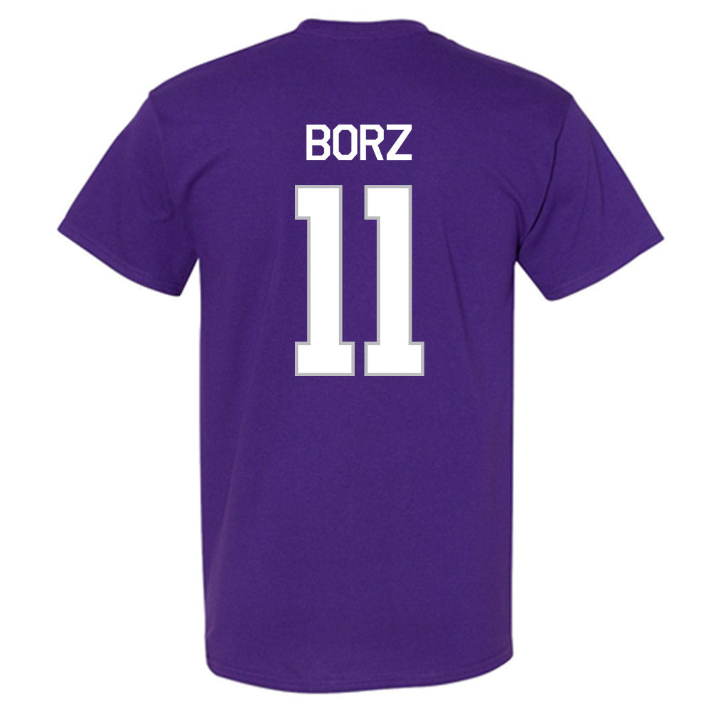 Northwestern - NCAA Women's Field Hockey : Piper Borz - NCAA® 2025 National Champions T-Shirt-1