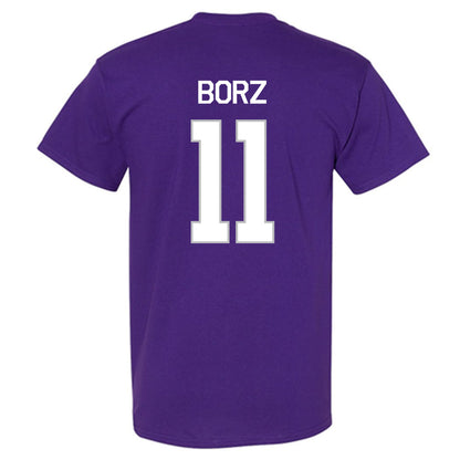 Northwestern - NCAA Women's Field Hockey : Piper Borz - NCAA® 2025 National Champions T-Shirt-1