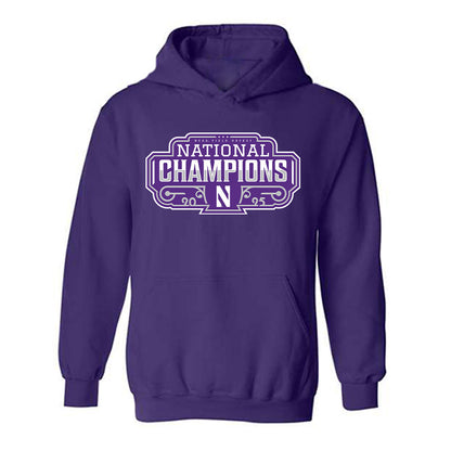 Northwestern - NCAA Women's Field Hockey : Aerin Krys - NCAA® 2025 National Champions Hooded Sweatshirt-0