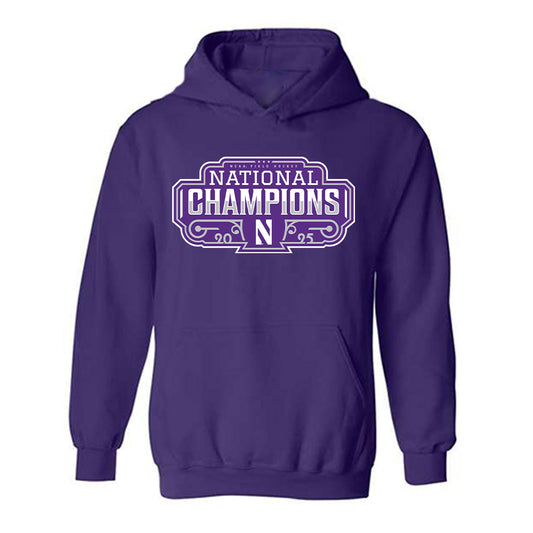 Northwestern - NCAA Women's Field Hockey : Aerin Krys - NCAA® 2025 National Champions Hooded Sweatshirt-0