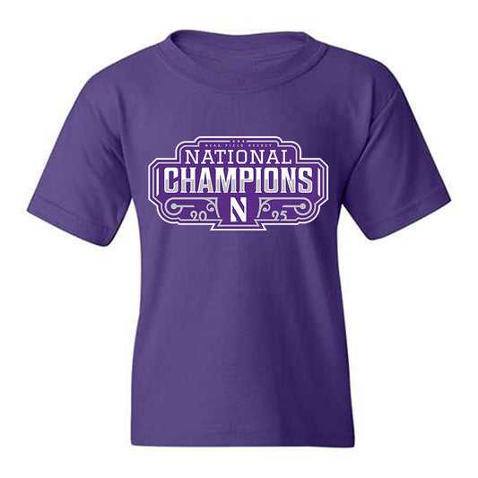 Northwestern - NCAA Women's Field Hockey : Juliana Boon - NCAA® 2025 National Champions Youth T-Shirt-0