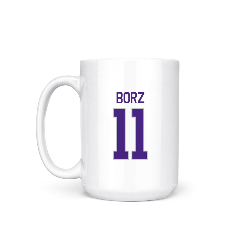 Northwestern - NCAA Women's Field Hockey : Piper Borz - NCAA® 2025 National Champions Coffee Mug-1