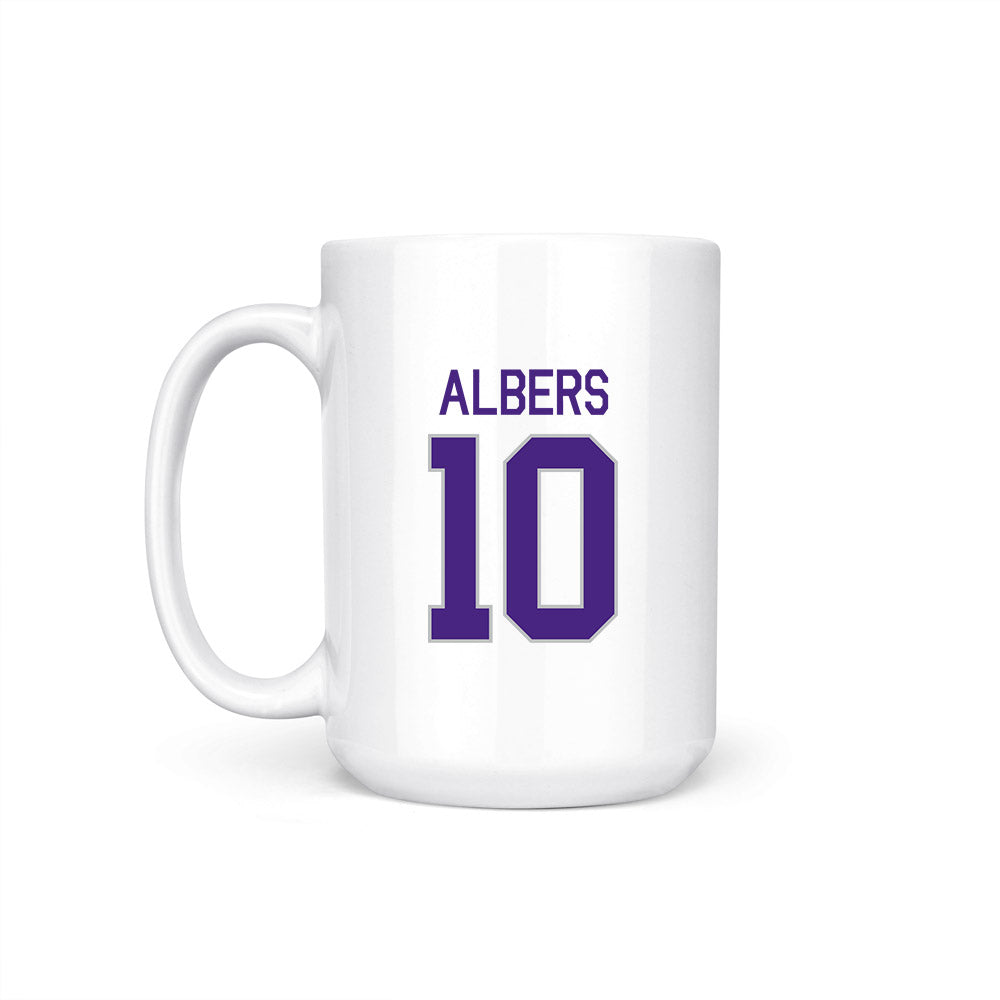 Northwestern - NCAA Women's Field Hockey : Amelia Albers - NCAA® 2025 National Champions Coffee Mug-1