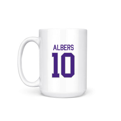 Northwestern - NCAA Women's Field Hockey : Amelia Albers - NCAA® 2025 National Champions Coffee Mug-1