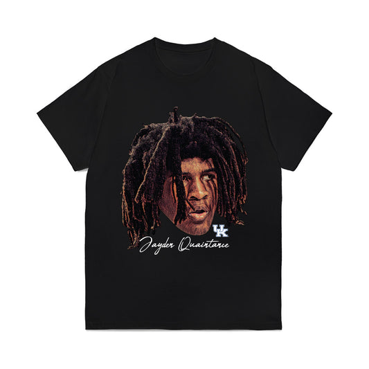 Kentucky - NCAA Men's Basketball : Jayden Quaintance - Game Face Comfort Colors T-Shirt-0