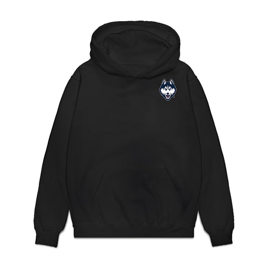 UConn - NCAA Men's Basketball : Tarris Reed Jr - Gameface Premium Hooded Sweatshirt-0