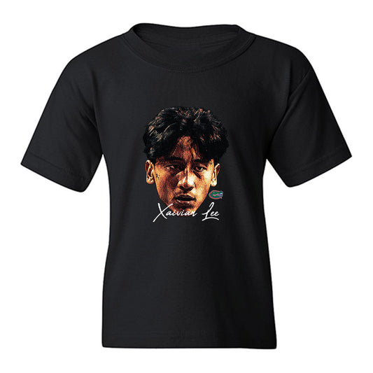 Florida - NCAA Men's Basketball : Xaivian Lee - Game Face Youth T-Shirt-0