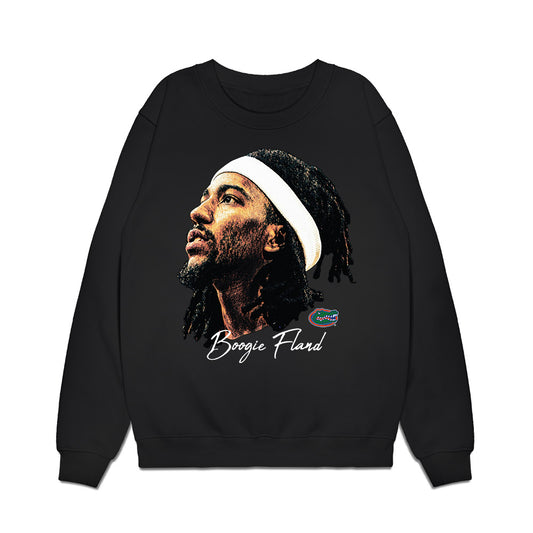 Florida - NCAA Men's Basketball : Johnuel "Boogie" Fland - Premium Crewneck Sweatshirt-0