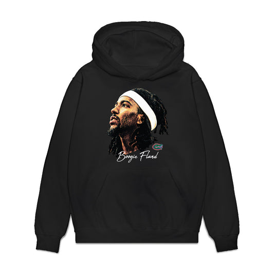 Florida - NCAA Men's Basketball : Johnuel "Boogie" Fland - Premium Hooded Sweatshirt-0