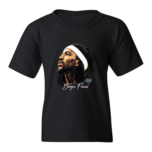 Florida - NCAA Men's Basketball : Johnuel "Boogie" Fland - Youth T-Shirt-0