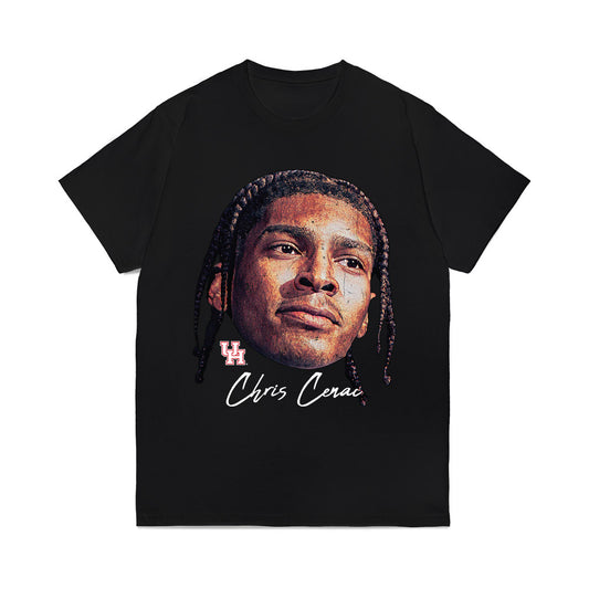 Houston - NCAA Men's Basketball : Chris Cenac Jr. - Gameface Comfort Colors T-Shirt-0
