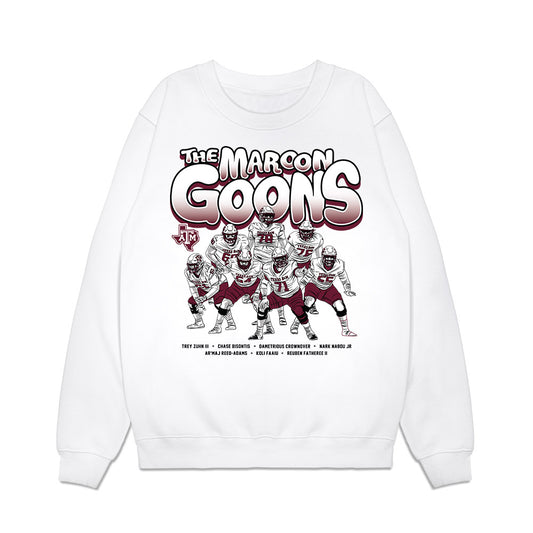 Texas A&M - NCAA Football : - The Maroon Goons Premium Crewneck Sweatshirt-0