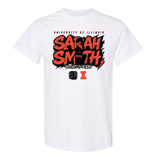 Illinois - NCAA Women's Track & Field : Sarah Smith - Graphic T-Shirt-0