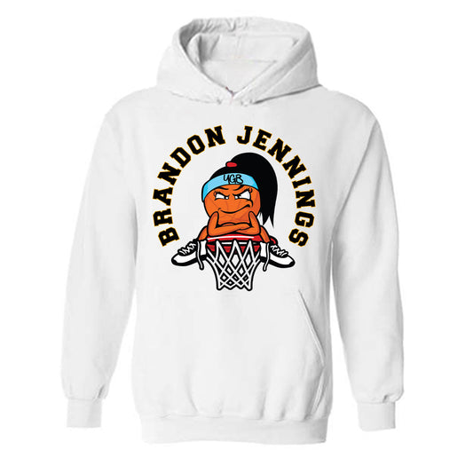 VCU - NCAA Men's Basketball : Brandon Jennings - Graphic v2 Hooded Sweatshirt-0