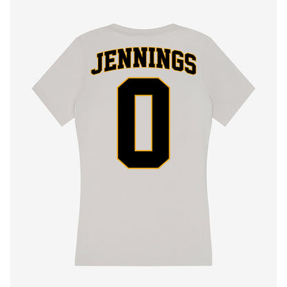 VCU - NCAA Men's Basketball : Brandon Jennings - Graphic Series v3 Women's V-Neck T-Shirt-1