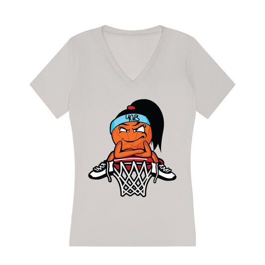 VCU - NCAA Men's Basketball : Brandon Jennings - Graphic Series v3 Women's V-Neck T-Shirt-0