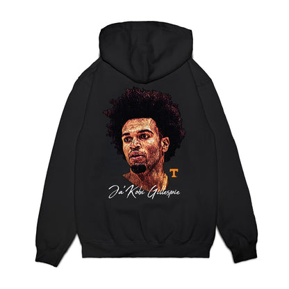Tennessee - NCAA Men's Basketball : Ja'Kobi Gillespie - Game Face Premium Hooded Sweatshirt-1