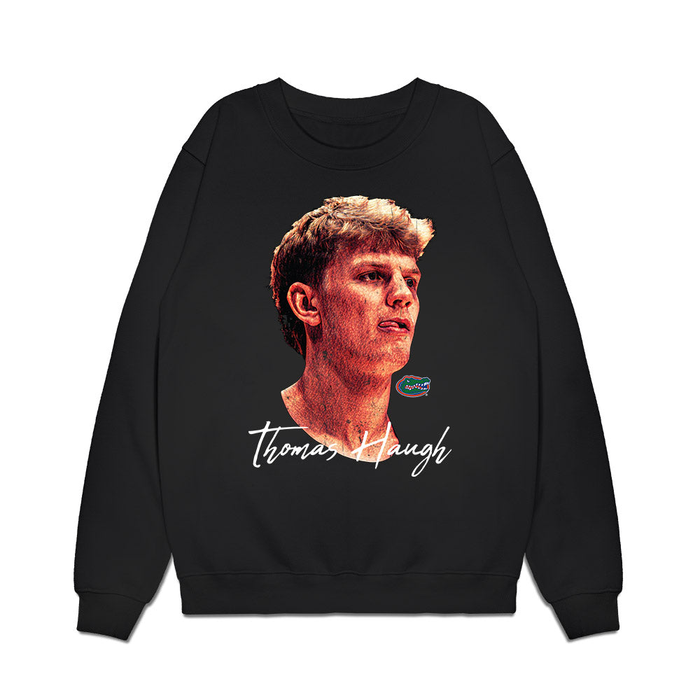 Florida - NCAA Men's Basketball : Thomas Haugh - Gameface Premium Crewneck Sweatshirt-0
