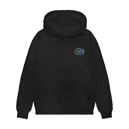 Florida - NCAA Men's Basketball : Thomas Haugh - Gameface Premium Hooded Sweatshirt-0