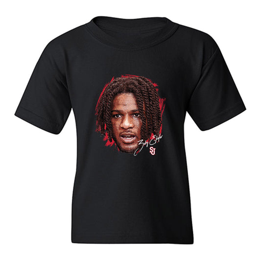 St. Johns - NCAA Men's Basketball : Zuby Ejiofor - Gameface Youth T-Shirt-0
