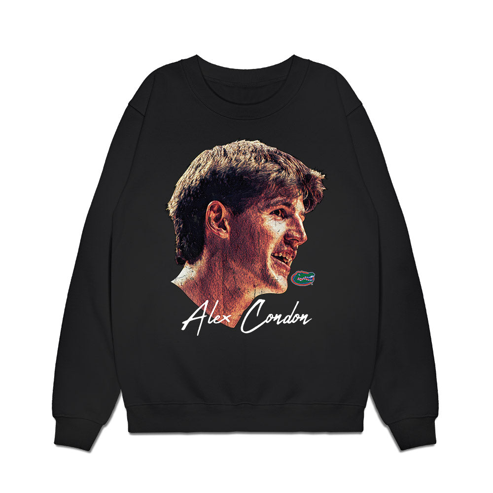 Florida - NCAA Men's Basketball : Alex Condon - Game Face Premium Crewneck Sweatshirt-0