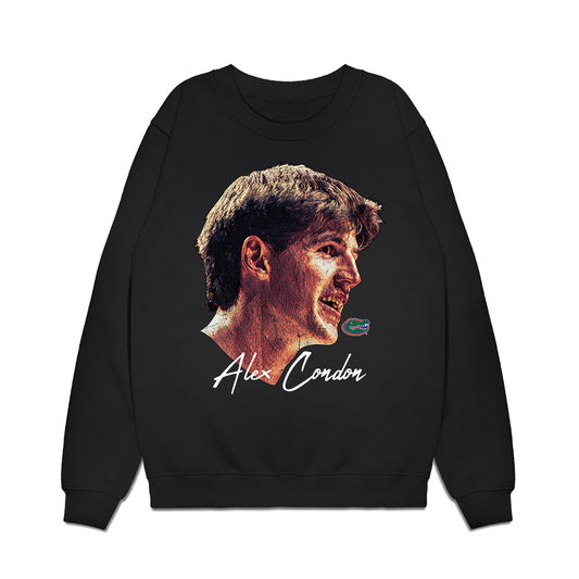 Florida - NCAA Men's Basketball : Alex Condon - Game Face Premium Crewneck Sweatshirt-0