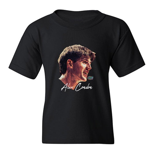 Florida - NCAA Men's Basketball : Alex Condon - Game Face Youth T-Shirt-0