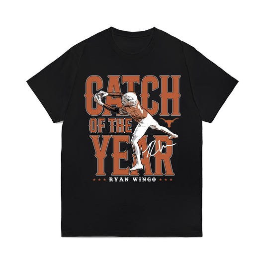 Texas - NCAA Football : Ryan Wingo - Catch of the Year Comfort Colors T-Shirt-0