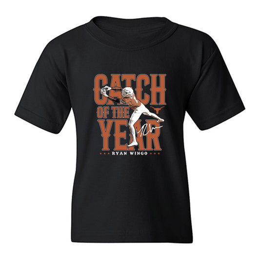 Texas - NCAA Football : Ryan Wingo - Catch of the Year Youth T-Shirt-0