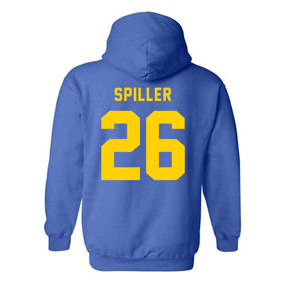 Delaware - NCAA Football : Greg Spiller - Bowl Bound Sports Shersey Hooded Sweatshirt-1