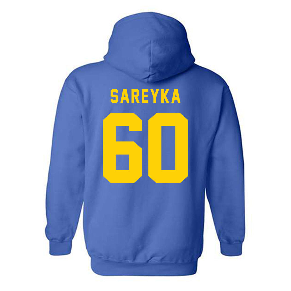 Delaware - NCAA Football : Carter Sareyka - Bowl Bound Sports Shersey Hooded Sweatshirt-1