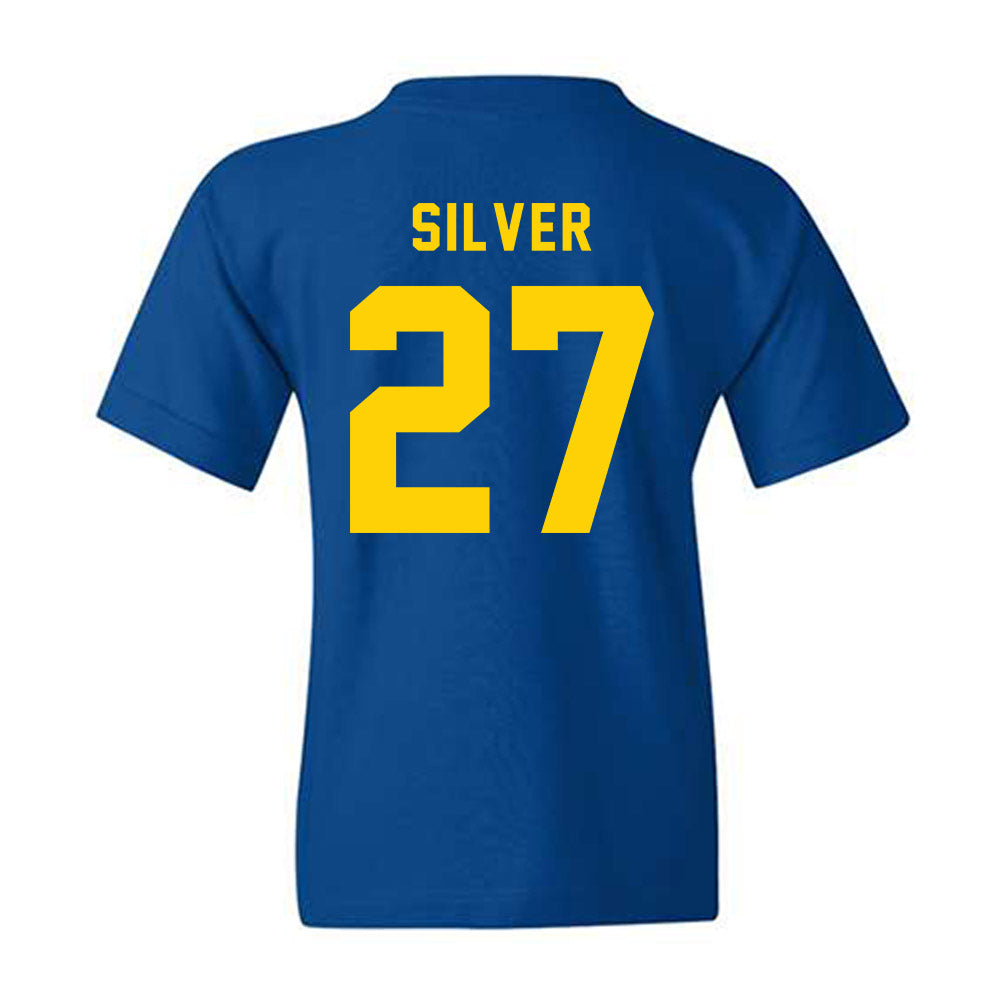 Delaware - NCAA Football : Jo Silver - Bowl Bound Sports Shersey Youth T-Shirt-1