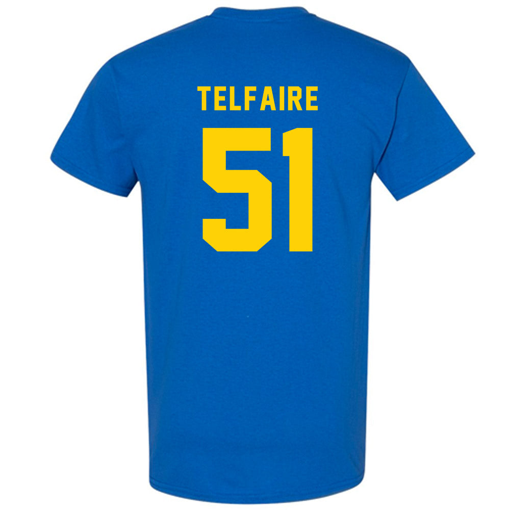 Delaware - NCAA Football : Chandler Telfaire - Bowl Bound Sports Shersey T-Shirt-1
