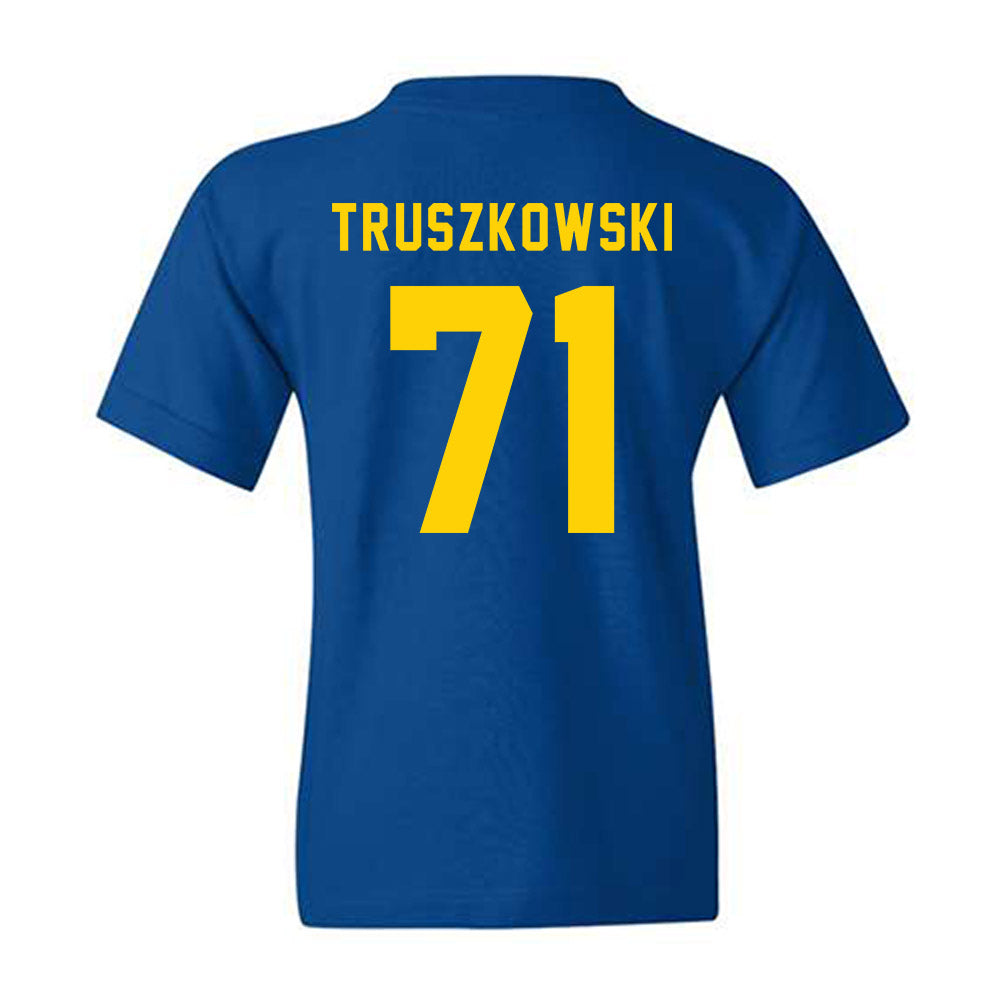 Delaware - NCAA Football : Brandon Truszkowski - Bowl Bound Sports Shersey Youth T-Shirt-1