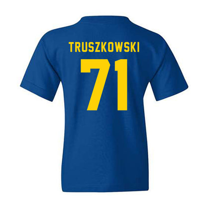 Delaware - NCAA Football : Brandon Truszkowski - Bowl Bound Sports Shersey Youth T-Shirt-1