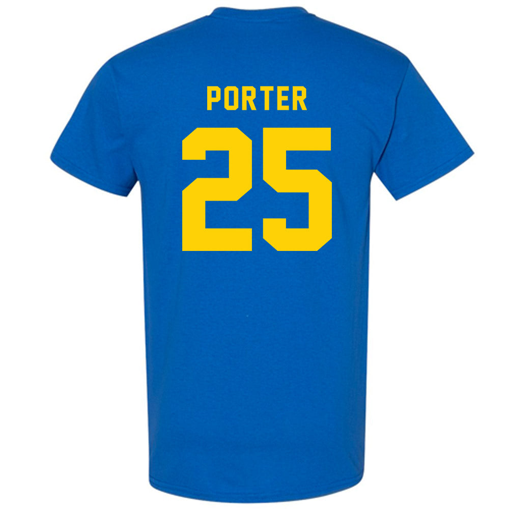 Delaware - NCAA Football : Jared Porter - Bowl Bound Sports Shersey T-Shirt-1