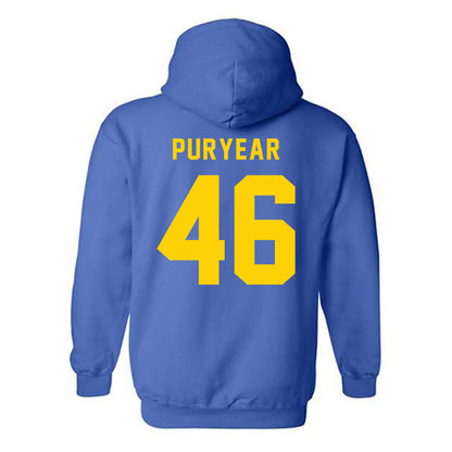 Delaware - NCAA Football : Julius Puryear - Bowl Bound Sports Shersey Hooded Sweatshirt-1