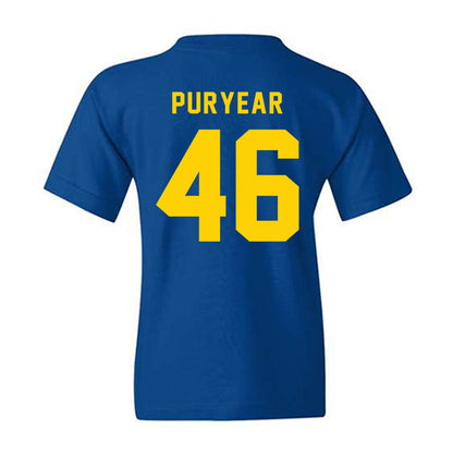 Delaware - NCAA Football : Julius Puryear - Bowl Bound Sports Shersey Youth T-Shirt-1